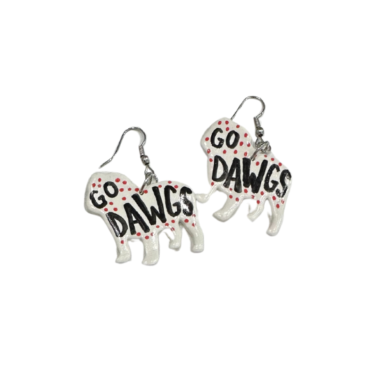"GO DAWGS" Earrings