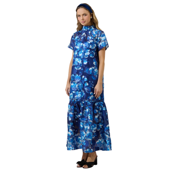 Abay Floral Dime Maxi Dress