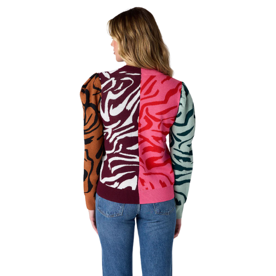 Zebra Teddie Sweater
