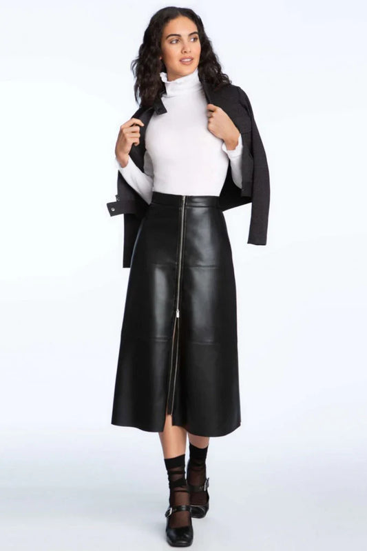 Black Vegan Skirt
