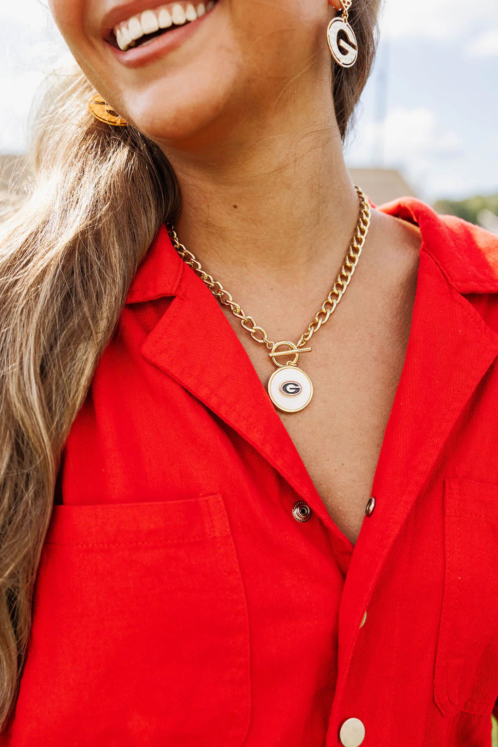 Brianna Cannon - UGA Logo Necklace