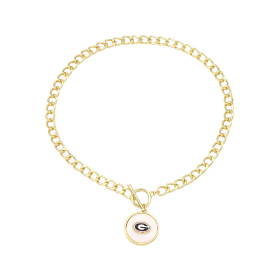Brianna Cannon - UGA Logo Necklace