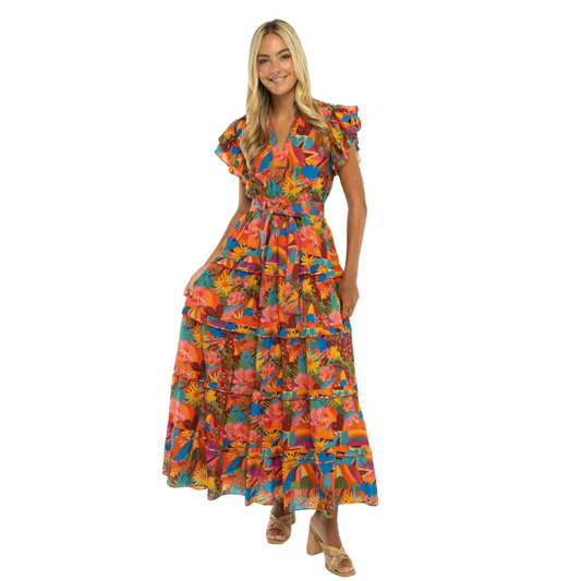 Tangerine Tango Delilah Maxi Dress