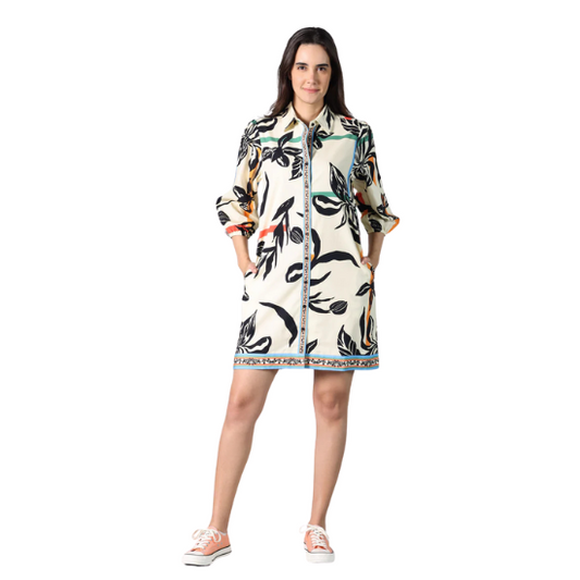 Striped Florals Ava Dress