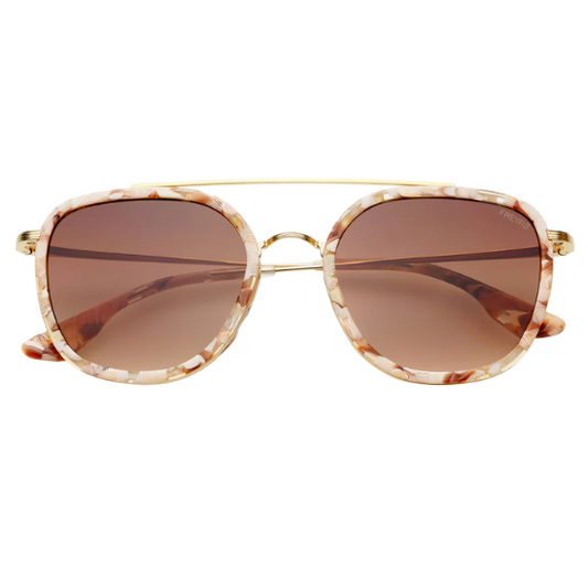 Freyrs - Weston Round Pink Pearl Sunglasses