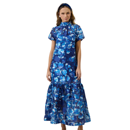 Abay Floral Dime Maxi Dress