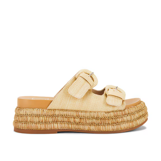 Dolce Vita - Witney Natural Raffia Sandal