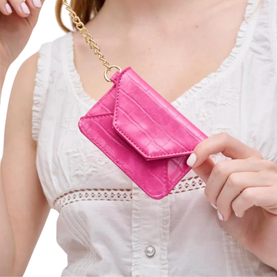 Urban Expressions - Gia Croco Card Holder