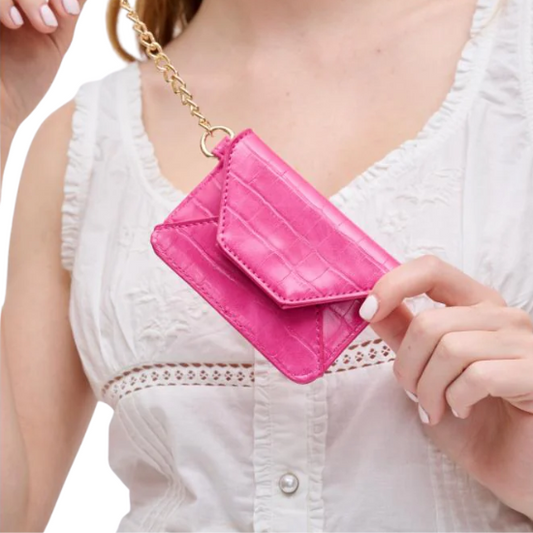 Urban Expressions - Gia Croco Card Holder