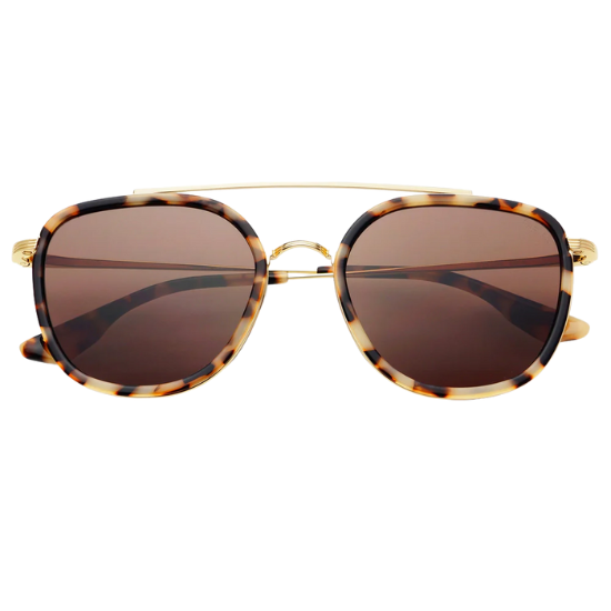 Freyrs - Weston Round  Milky Tort Sunglasses