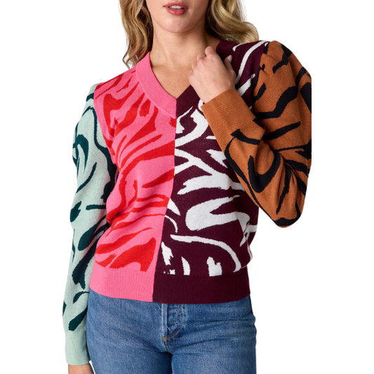 Zebra Teddie Sweater