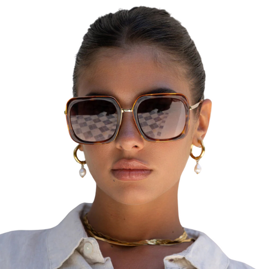 Freyrs - Brown Lulu Sunglasses