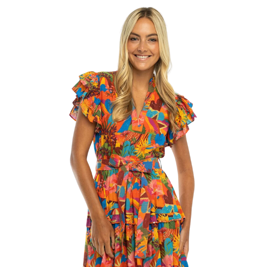 Tangerine Tango Delilah Maxi Dress