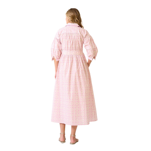 Porto Pink Penne Dress