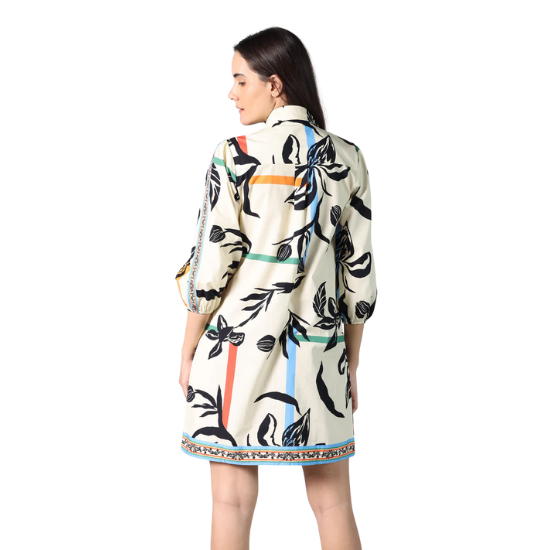 Striped Florals Ava Dress