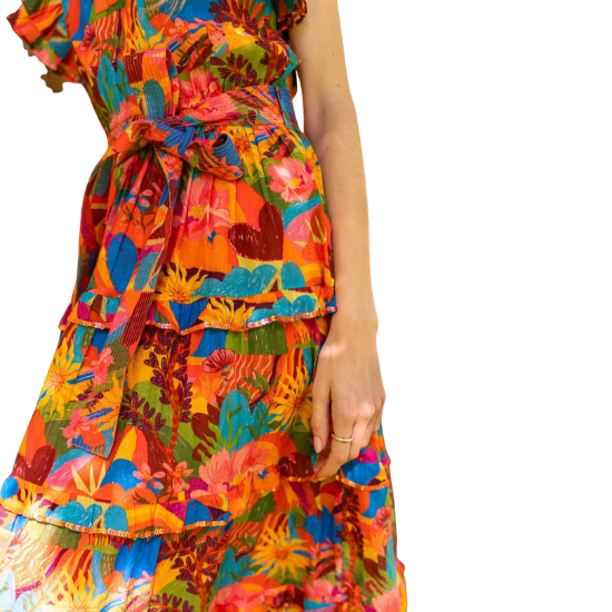 Tangerine Tango Delilah Maxi Dress