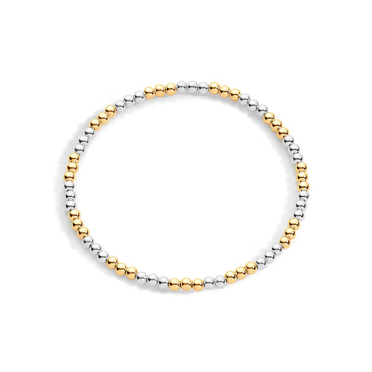 Tatiana M Designs - 3mm Mixed GF & SS Bracelet