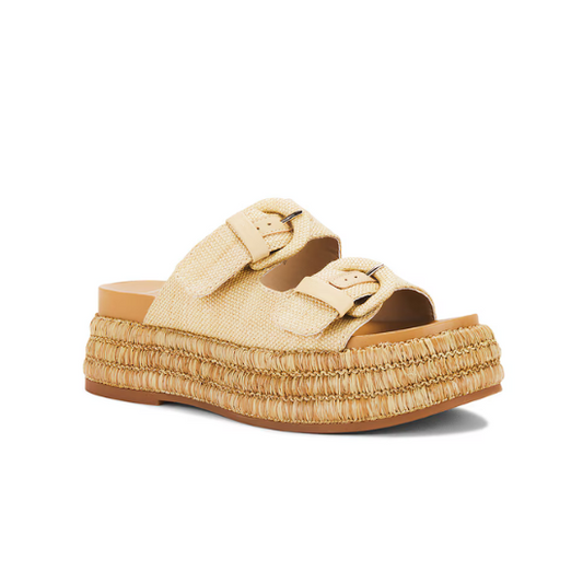 Dolce Vita - Witney Natural Raffia Sandal