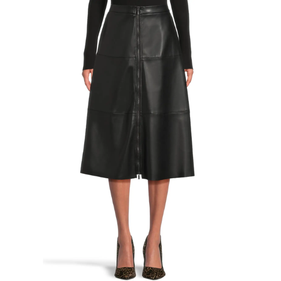 Black Vegan Skirt