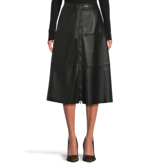 Black Vegan Skirt