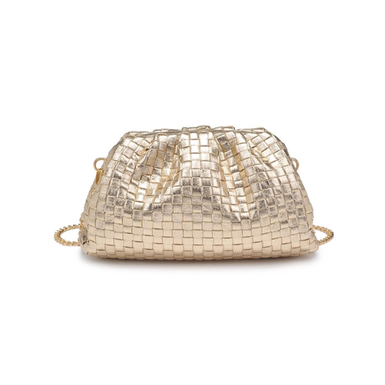 Urban Expressions - Tate Woven Frame Clutch