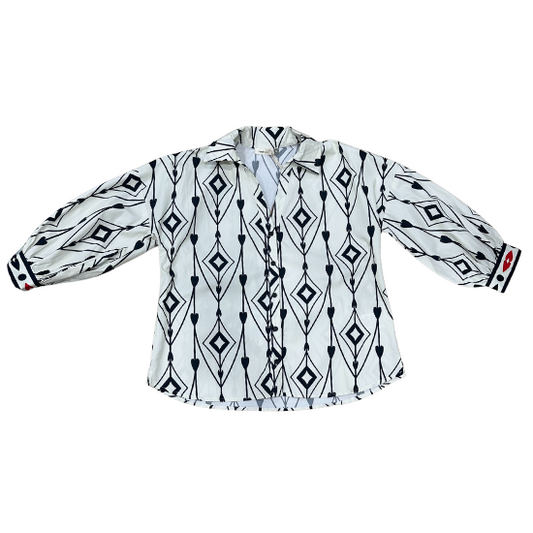 Arrow Motifs Elsa Top