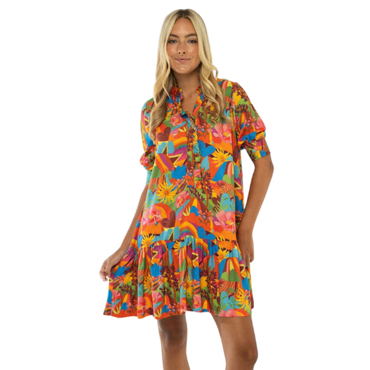 Sugar Coral Gracie Mini Dress