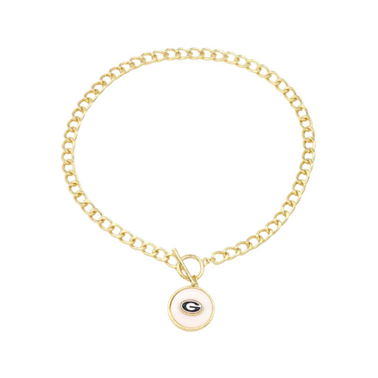 Brianna Cannon - UGA Logo Necklace